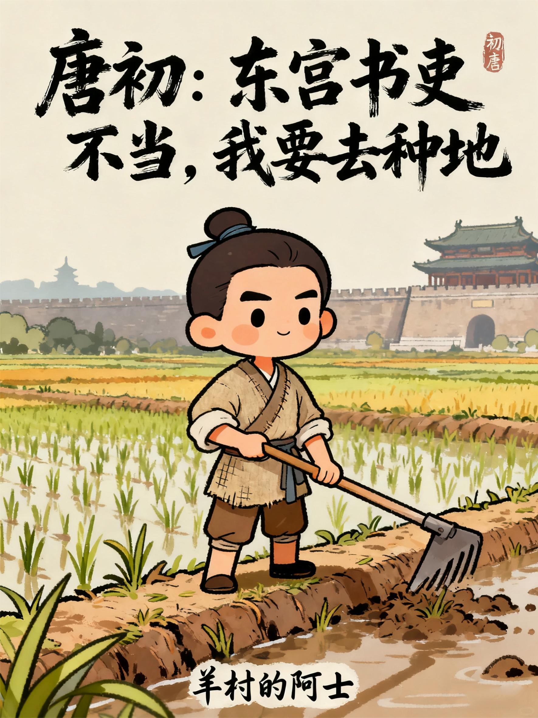 唐初：东宫书吏不当，我要去种地